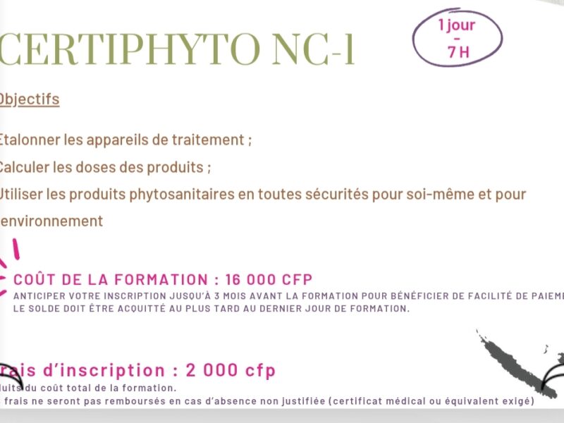 CERTIPHYTO NC 1