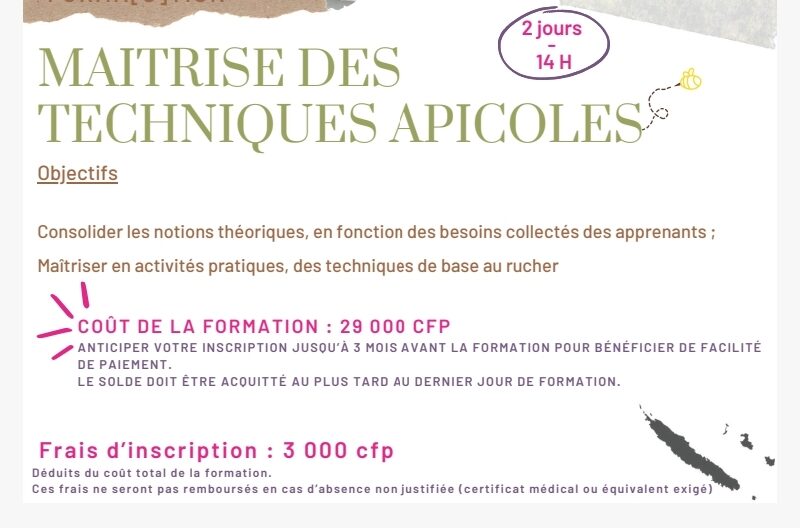 Maitrise des techniques apicoles