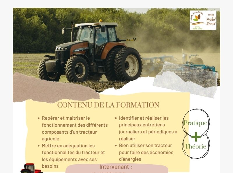Tracteur agricole