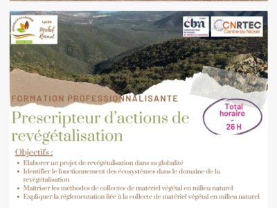 Prescripteur d'actions de revégétalisation