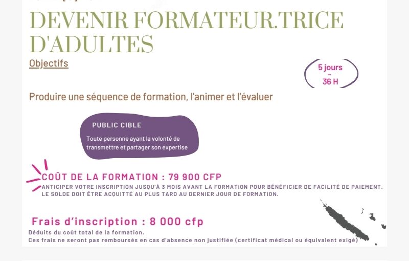 Formateur d'adultes