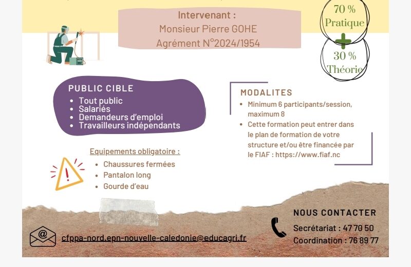 Initiation à la soudure à l'arc