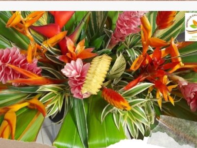 Composition florale et bouquet